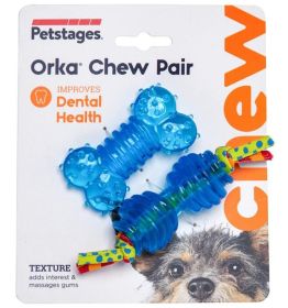 Petstages Orka Chew Pair Chew Toy for Dogs Petite