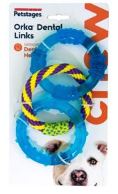 Petstages Orka Dental Links Chew Toy for Dogs