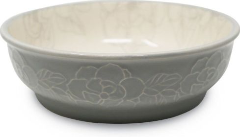 Pioneer Pet Ceramic Bowl Magnolia Small 4.9" x 1.4"