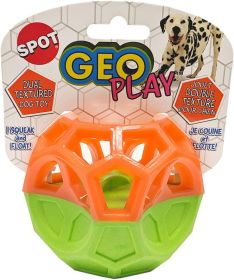Spot Geo Play Cube Dual Texure Dog Toy Assorted