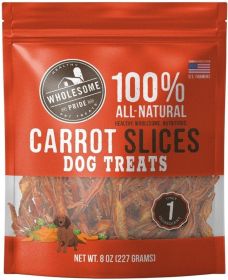 Wholesome Pride Carrot Slices Dog Treats