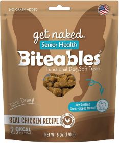 N-Bone Senior Health Biteables Soft Dog Treats Chicken Flavor