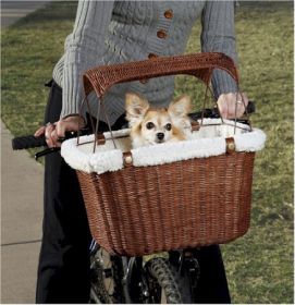 Tagalong Wicker Pet Bicycle Basket