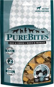 PureBites Beef Liver & Cheese Freeze Dried Dog Treats