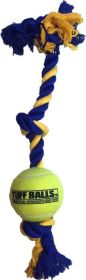Petsport Mini 3-Knot Cotton Rope with Tuff Ball