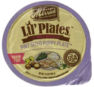 Merrick Lil Plates Grain Free Pint-Sized Puppy Plate