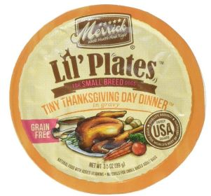 Merrick Lil Plates Grain Free Tiny Thanksgiving Day Diner
