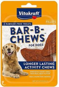 Vitakraft Bar-B-Chews Fillets Dog Treat