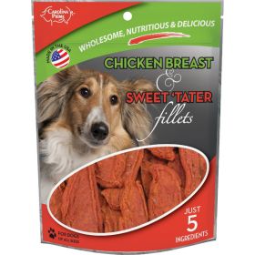 Carolina Prime Chicken and Sweet Tater Fillets Dog Treats