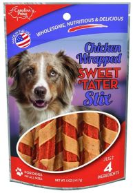 Carolina Prime Chicken Wrapped Sweet Tater Stix Dog Treats