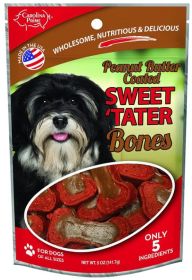 Carolina Prime Peanut Butter & Sweet Tater Bones Dog Treats