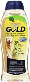 Sergeants Gold Flea and Tick Shampoo for Dogs and Puppies
