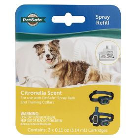 PetSafe Spray Refill Cartidges Citronella 3pk