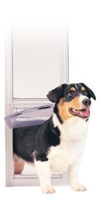 PetSafe Freedom Patio Panel Pet Door - Large / Satin