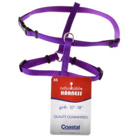 Tuff Collar Nylon Adjustable Dog Harness - Purple
