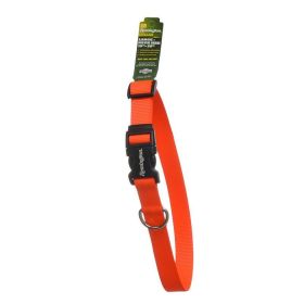 Remington Adjustable Patterned Dog Collar - Safety Orange