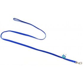 Coastal Pet Nylon Lead - Blue (Size: 4' Long x 3/8" Wide)