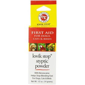Gimborn Kwik Stop Styptic Powder (Size: .5 oz)