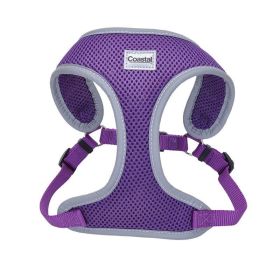 Coastal Pet Comfort Soft Reflective Wrap Adjustable Dog Harness - Purple (Size: X-Small - 16-19" Girth - (5/8" Straps))