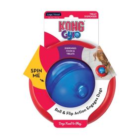Kong Gyro Dog Toy (Size: Large - 6.8" Diameter - (Assorted Colors))