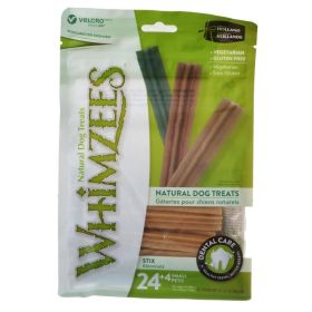 Whimzees Natural Dental Care Stix Dog Treats (Size: Small - 28 Pack - (Dogs 15-25 lbs))