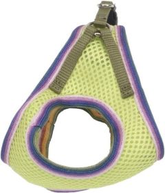 Li'L Pals Lime Harness with Mutli-Color Lining (Size: Small (Neck)