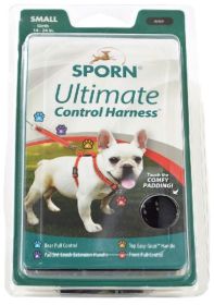 Sporn Ultimate Control Harness for Dogs - Black (Size: Small)