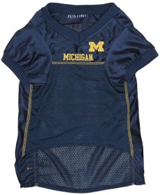 Pets First Michigan Mesh Jersey for Dogs (Size: X-Large)