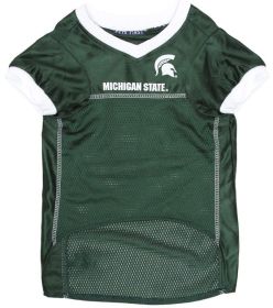 Pets First Michigan State Mesh Jersey for Dogs (Size: X-Large)