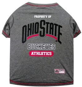 Pets First Ohio State Tee Shirt for Dogs and Cats (Size: Large)