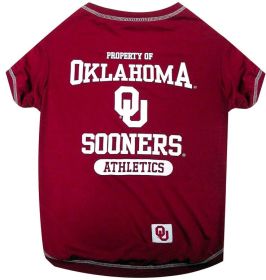 Pets First Oklahoma Tee Shirt for Dogs and Cats (Size: Large)
