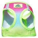 American River Choke Free Dog Harness Ombre Collection - Rainbow (Option: XX-Small)