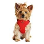 Wrap and Snap Choke Free Dog Harness by Doggie Design - Flame Red (Option: X-Small)
