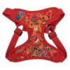Wrap and Snap Choke Free Dog Harness by Doggie Design - Tahiti Red