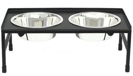 Tray Top Elevated Dog Bowl (Size: Extra Large)
