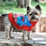 Combed Cotton Ugly Snowman Holiday Dog Sweater (Option: XX-Small)