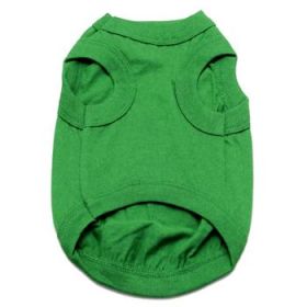 Cotton Dog Tank - Emerald Green (Option: X-Small)