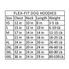 Flex-Fit Dog Hoodie - Black