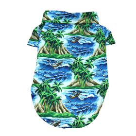 Hawaiian Camp Shirt - Island Life (Option: XX-Small)