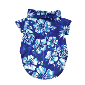 Hawaiian Camp Shirt - Vintage Hibiscus (Option: XX-Small)