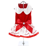 Holiday Dog Harness Dress - Candy Canes (Option: X-Small)