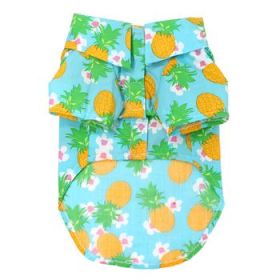 Hawaiian Camp Shirt - Pineapple Luau (Option: XX-Small)