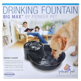 Pioneer Big Max Ceramic Drinking Fountain (Size: Black)