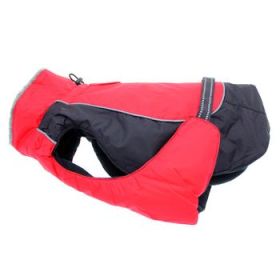 Alpine All-Weather Dog Coat - Red and Black (Option: X-Small)